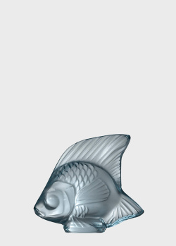 Фигурка Lalique Fauna Fish из серого хрусталя, фото