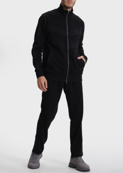 Черный спортивный костюм Bogner с кофтой на молнии, фото