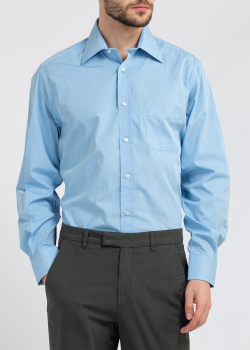 Мужская рубашка Belmonte Classico голубого цвета, фото