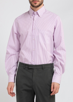 Рубашка Belmonte Classico в розовую полоску, фото