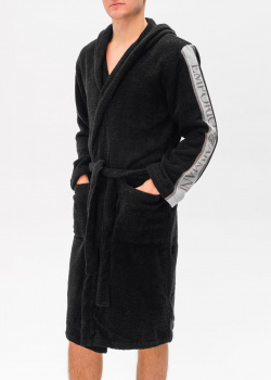 Мужской халат Emporio Armani с капюшоном, фото