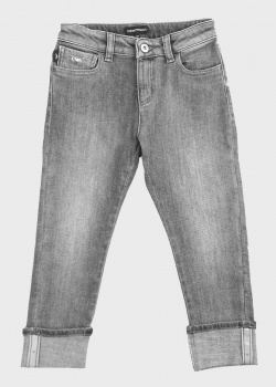 Серые джинсы Emporio Armani для мальчика, фото