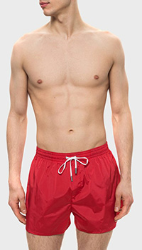 Плавательные шорты Dsquared2 Icon в красном цвете, фото