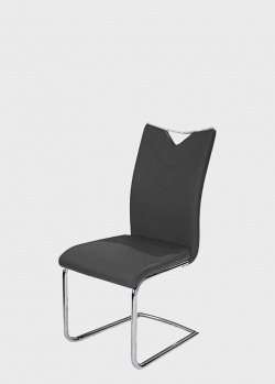 Серый стул PRESTOL Тиффани из экокожи, фото