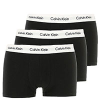 Черные боксеры Calvin Klein с белой резинкой, фото