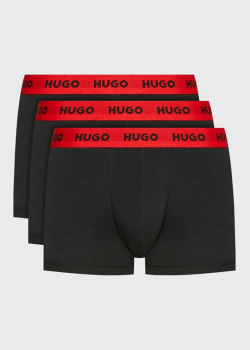 Трусы-боксеры Hugo Boss Hugo с контрастными резинками 3шт, фото