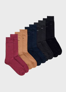 Набор носков Hugo Boss 5шт разных цветов, фото