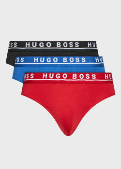 Набор трусов Hugo Boss 3шт разных цветов, фото