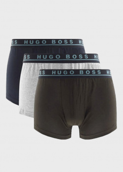 Набор боксеров Hugo Boss из хлопка, фото
