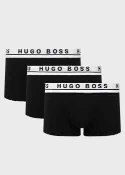 Набор боксеров Hugo Boss черного цвета, фото