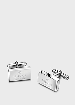 Запонки Gucci из серебра Trademark, фото