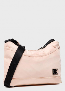 Розовая сумка Calvin Klein Jeans из нейлона, фото