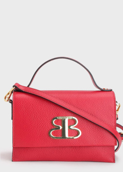 Красная сумка Tosca Blu Livigno с золотистой фурнитурой, фото