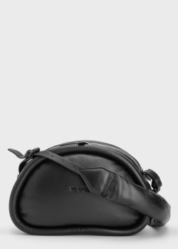Черная сумка Vic Matie Babs Dove из мягкой кожи, фото