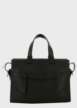Черная сумка Furla Meraviglia из зернистой кожи, фото