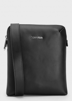 Мужская черная сумка Calvin Klein из искусственной кожи, фото