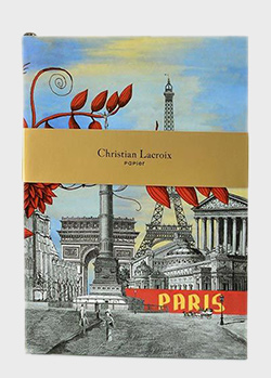 Блокнот Christian Lacroix Papier Paris формата А5 в полужестком переплете с лентой-закладкой, фото