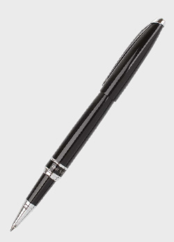 Ручка-роллер Cerruti 1881 Silver Clip с закругленным колпачком, фото