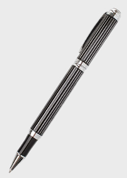 Ручка-роллер Cerruti 1881 Symbolic с белыми продольными линиями, фото