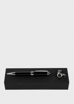 Комплект Hugo Boss Black из шариковой ручки и запонок, фото