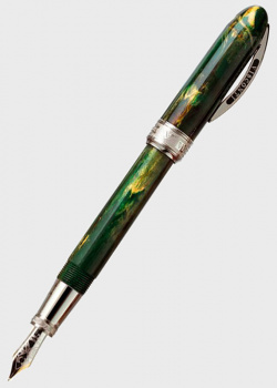 Перьевая зеленая ручка Visconti Van Gogh Mini с золотым пером, фото