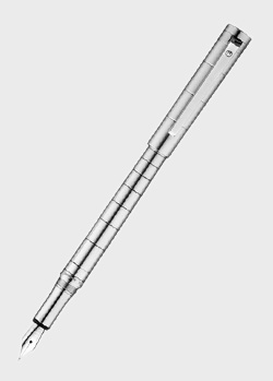 Перьевая ручка Waldmann Pantera серебристого цвета, фото