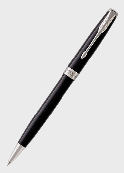 Шариковая ручка Parker Sonnet 17 Black Lacquer, фото