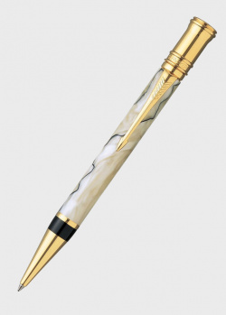 Шариковая ручка Parker Duofold Pearl and Black, фото