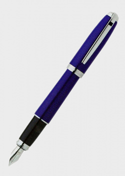 Перьевая ручка S.T.Dupont Olympio Medium с гильошированный корпусом, фото