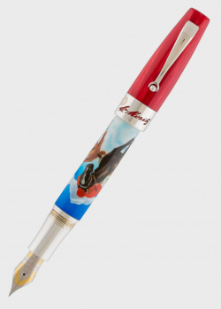 Перьевая ручка Montegrappa St. Moritz с ручной росписью, фото