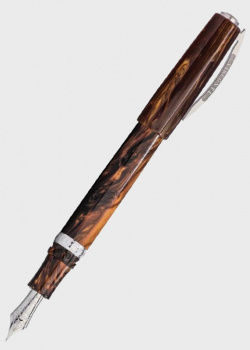 Перьевая ручка Visconti Medici Ove коричневого цвета, фото