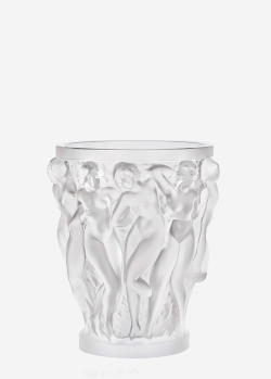 Хрустальная ваза Lalique Bacchantes Вакханки 24см, фото