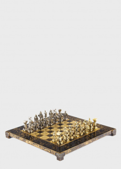 Шахматы коричневого цвета Manopoulos Спартанский Воин, фото