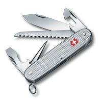 Нож Victorinox Alox Farmer серебристый (9 предметов), фото
