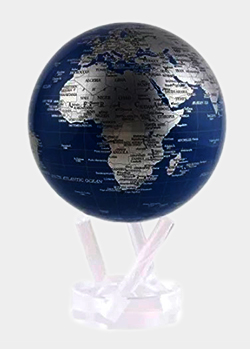 Самовращающийся глобус Mova Globe Политическая карта, фото