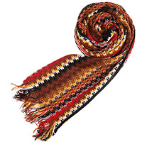 Вязаный шарф Missoni разноцветный, фото