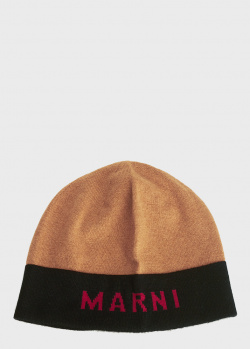 Женская шапка Marni из смесовой шерсти, фото