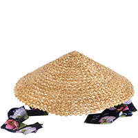 Женская шляпа Shapelie Нон с завязками-лентами, фото