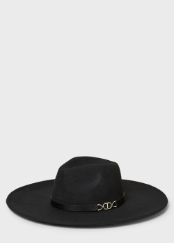 Шляпа из шерстяной ткани Twin-Set с широкими полями, фото