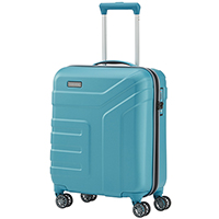 Маленький чемодан 55x40х20см Travelite Vector с рельефным корпусом, фото