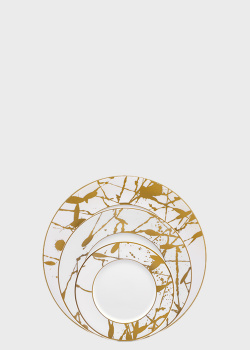 Столовый набор на 6 персон Noritake Raptures Gold из 23 предметов, фото