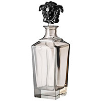 Штоф для виски Rosenthal Versace Medusa Lumiere Haze 800мл дымчатый, фото