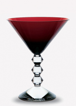 Бокал для мартини Baccarat Vega 15см красного цвета, фото