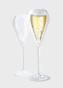 Набор бокалов для шампанского Vin Bouquet Термос 25см 2шт, фото