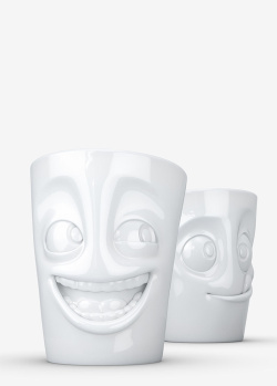 Набор из двух кружек Tassen (58 Products) Emotions Joking and Tasty 350мл, фото