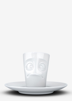 Чашка с блюдцем Tassen (58 Products) Emotions Baffled 80мл, фото