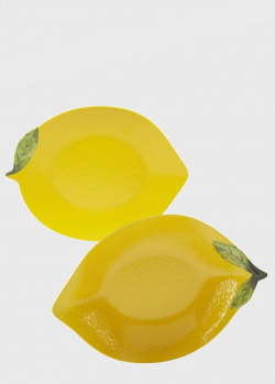 Набор из 2-х блюд Certified International Аромат лимона со структурированной поверхностью, фото