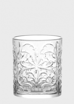Набор из 4-х стеклянных стаканов с узором Brandani Royal, фото