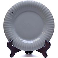 Набор из 6 тарелок Costa Nova Village серого цвета 22см, фото